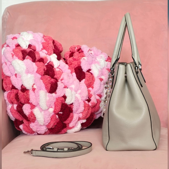 DKNY Whitney Leather Tote Bag Genuine Leather - Picture 4 of 6